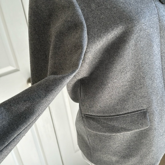 COS Gray Wool Blend blazer/ jacket 8 - Picture 3 of 14